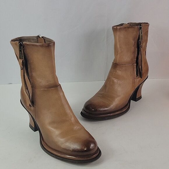 A.S 98 Nelle Stylish Italian Leather Women's Ankle Boots - Picture 5 of 16